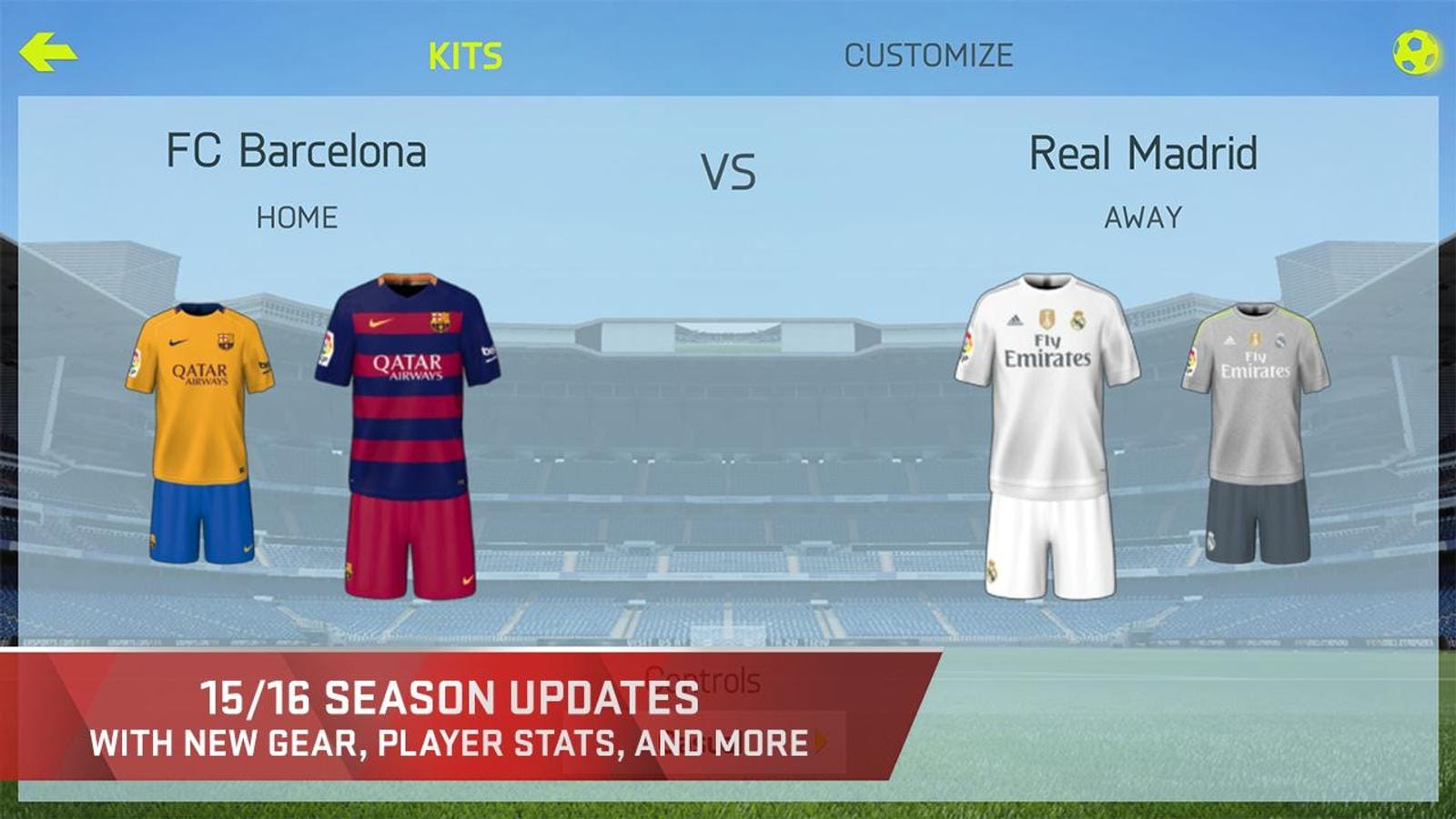 FIFA 15 Ultimate Team screenshot