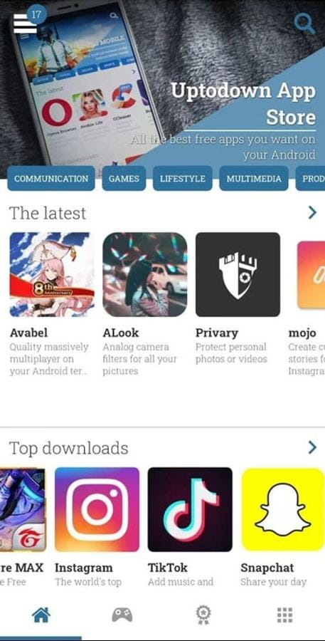 Lite Uptodown App Store screenshot