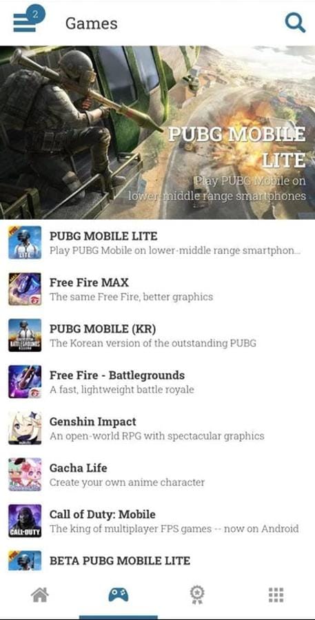 Lite Uptodown App Store screenshot