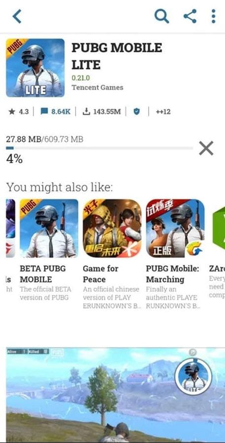 Lite Uptodown App Store screenshot