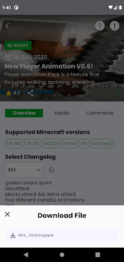 MCPEDL for Minecraft screenshot 9
