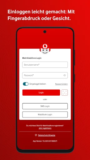 MeinVodafone screenshot