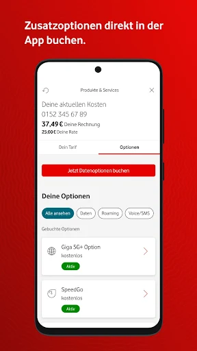 MeinVodafone screenshot