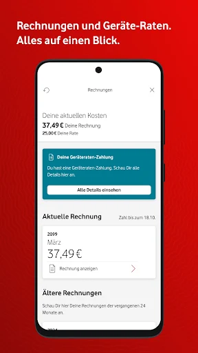 MeinVodafone screenshot