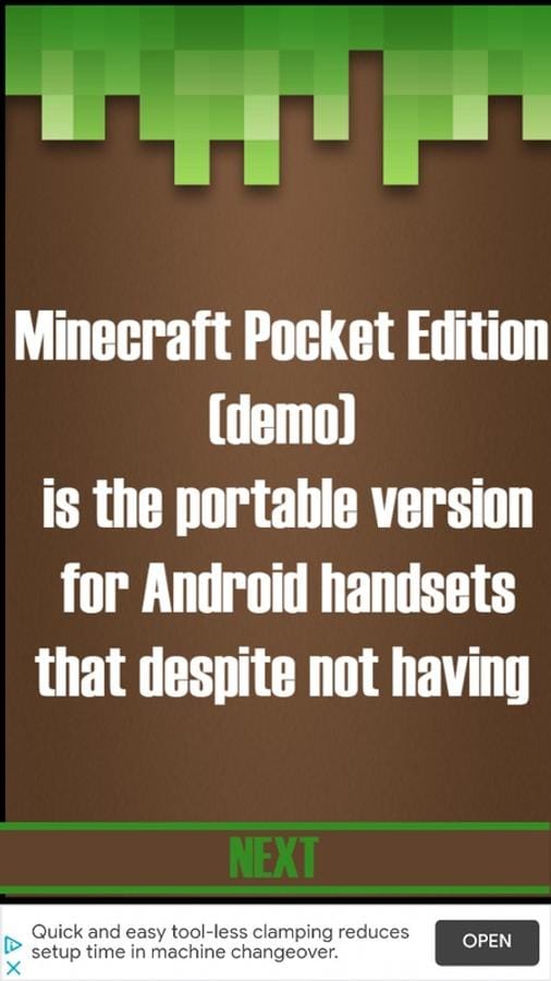 Minecraft Pocket Edition 2018 Guide screenshot