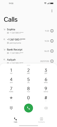 ODialer screenshot