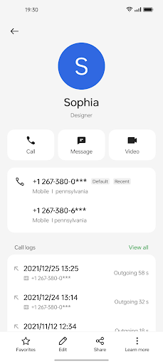 ODialer screenshot