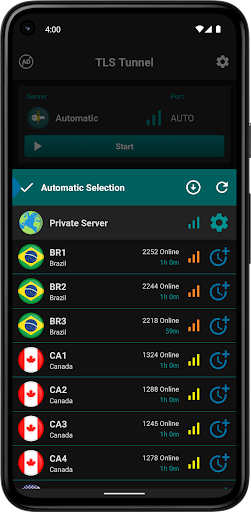 TLS Tunnel screenshot