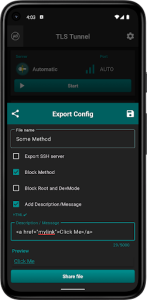 TLS Tunnel screenshot 7