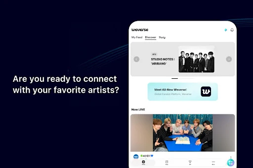 Weverse screenshot 10