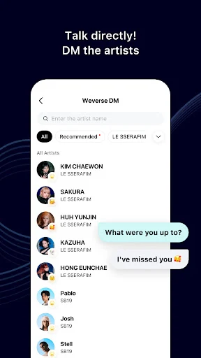 Weverse screenshot 5
