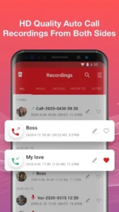 Call Recorder - Auto Recording screenshot 1