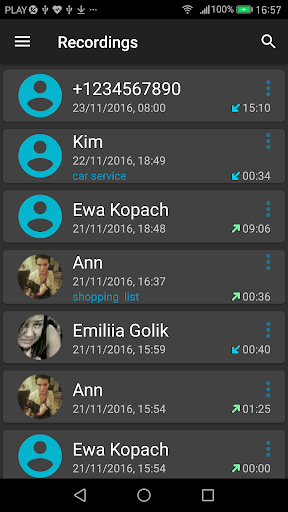 Call Recorder screenshot