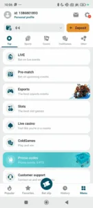 Coldbet screenshot 4