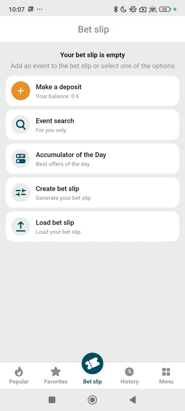 Coldbet screenshot