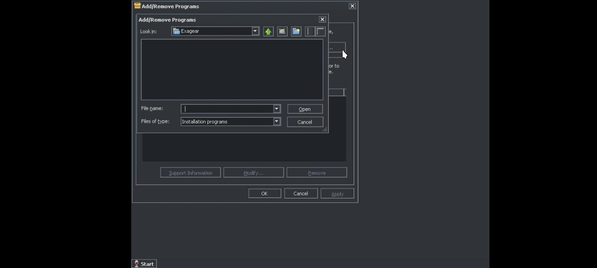 ExaGear: Windows Emulator screenshot