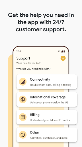 Google Fi Wireless screenshot