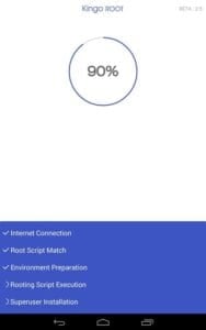 Kingo ROOT screenshot 1