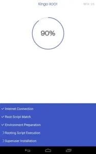 Kingo ROOT screenshot 1