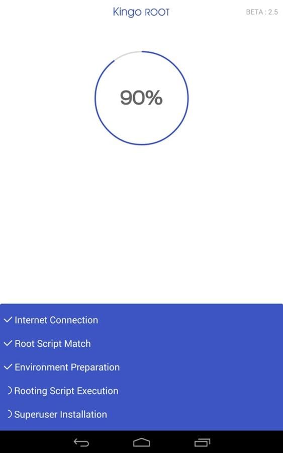 Kingo ROOT screenshot