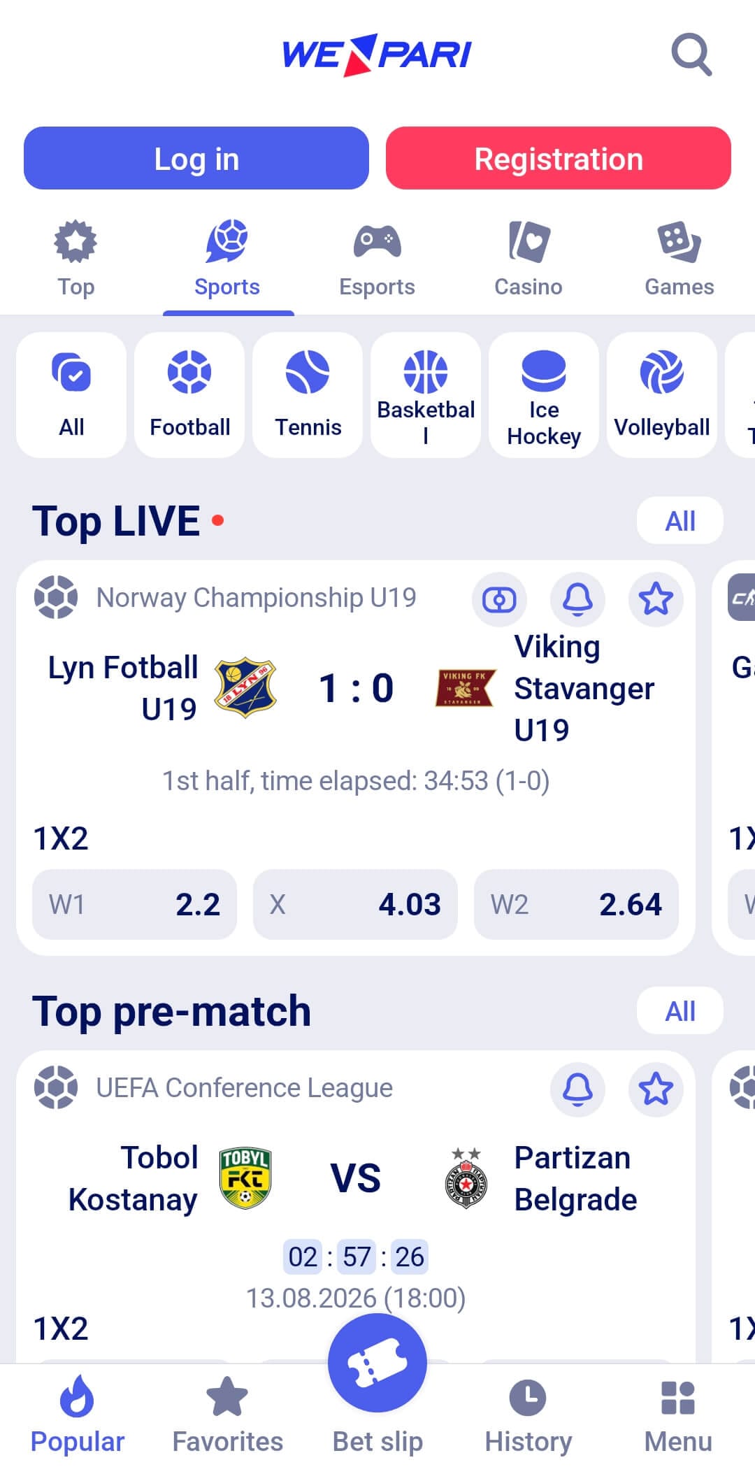 WePari screenshot