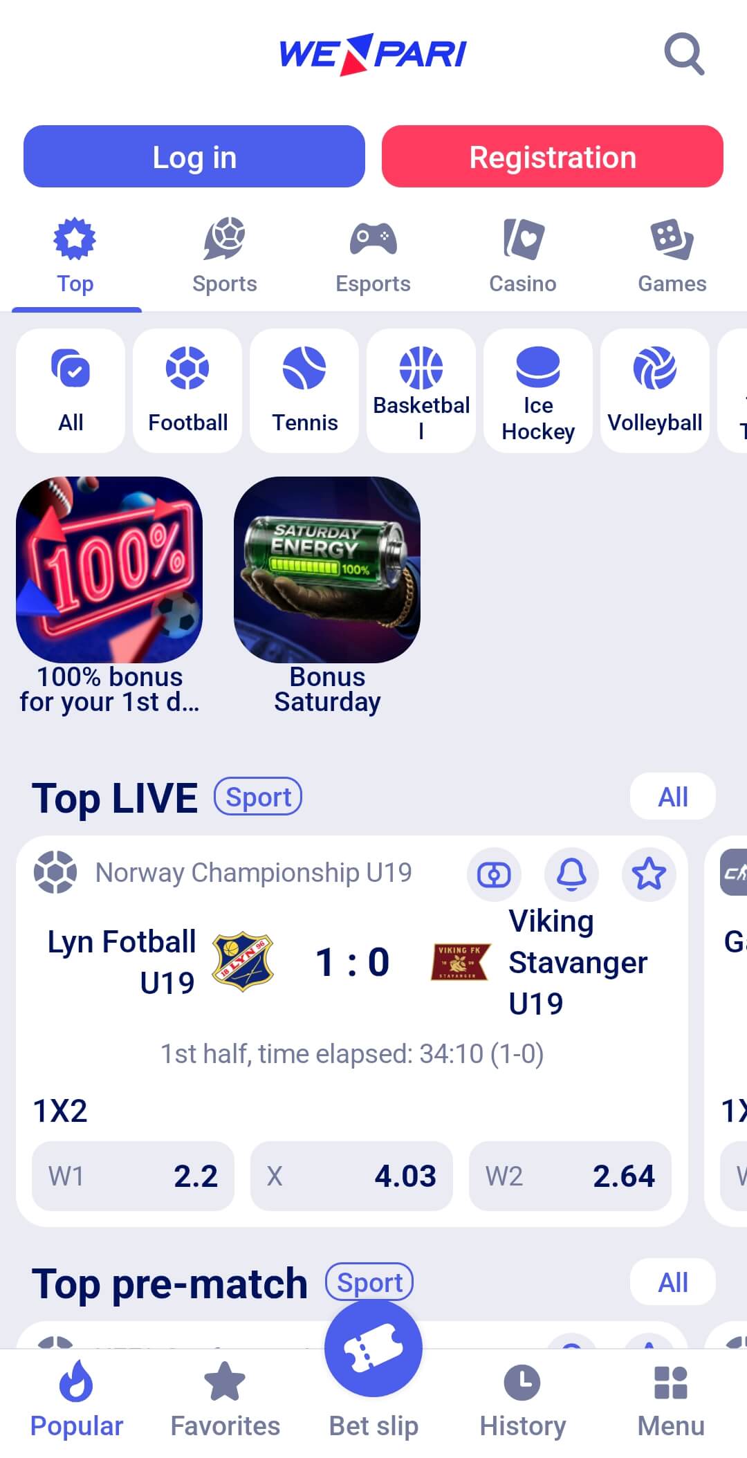 WePari screenshot