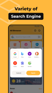 All Browser screenshot 5