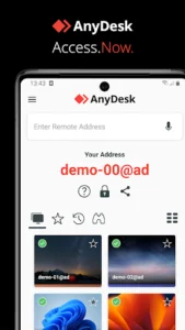 AnyDesk screenshot 1