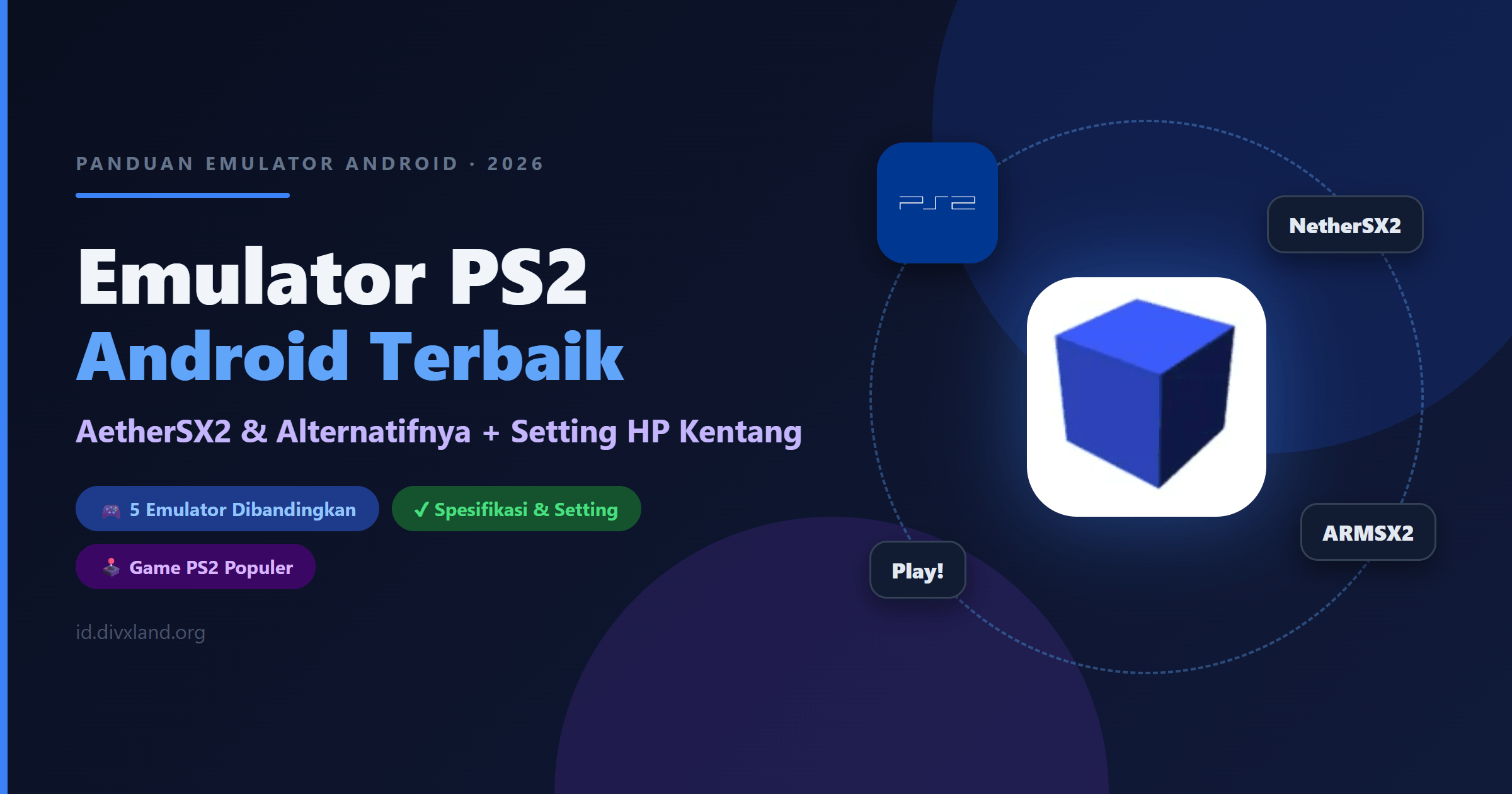 Emulator PS2 Android Terbaik 2027: AetherSX2 & Alternatifnya