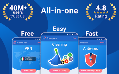 Cleaner Antivirus VPN Cleaner screenshot 6