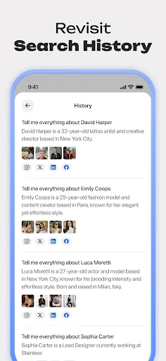 Deepsearch screenshot