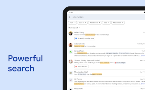 Google Chat screenshot 12