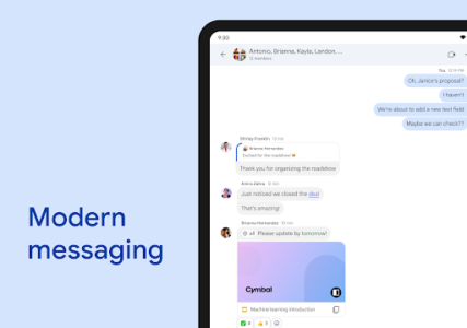 Google Chat screenshot 17