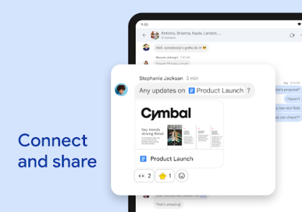 Google Chat screenshot 22