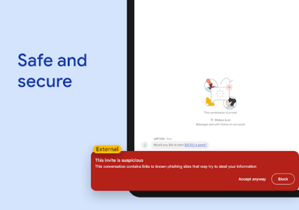 Google Chat screenshot 24