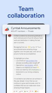 Google Chat screenshot 3