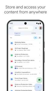 Google Drive screenshot 1