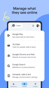 Google Family Link screenshot 3
