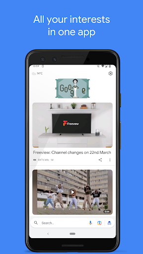 Google Go screenshot