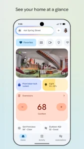 Google Home screenshot 1