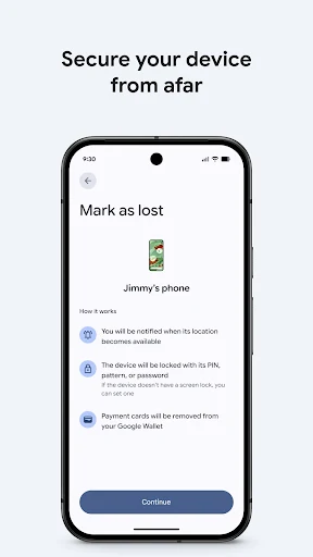 Google’s Find Hub screenshot