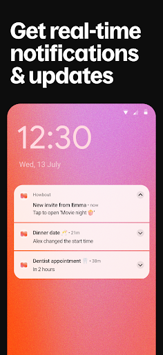 Howbout: shared calendar screenshot