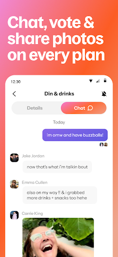 Howbout: shared calendar screenshot
