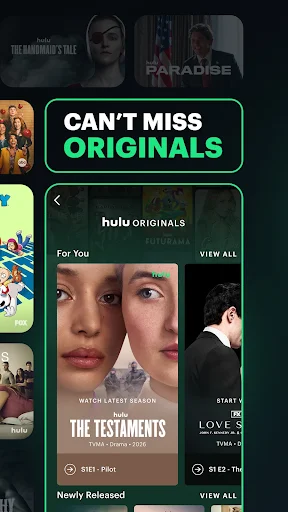 Hulu screenshot