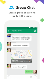 MiChat screenshot 2