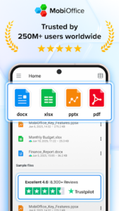 MobiOffice screenshot 1