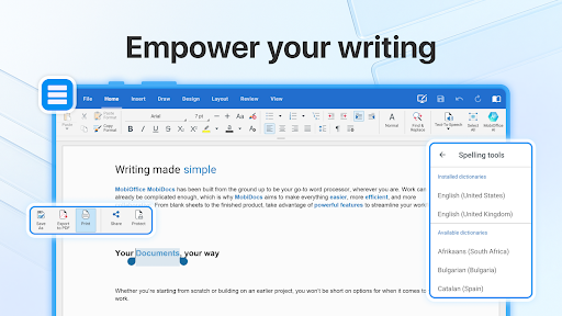 MobiOffice screenshot 19