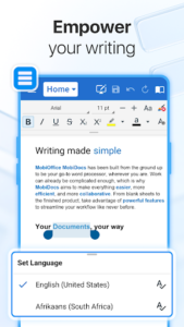 MobiOffice screenshot 3