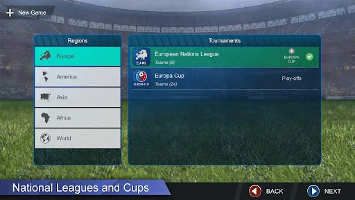 Pro League Soccer screenshot 7