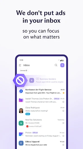 Proton Mail screenshot